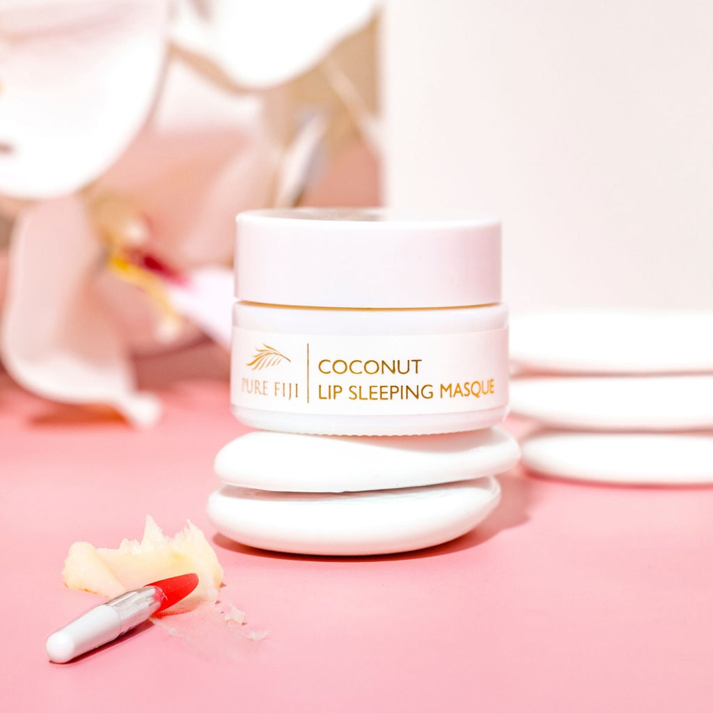 Pure Fiji Coconut Lip Sleeping Masque (0.5oz/15g)