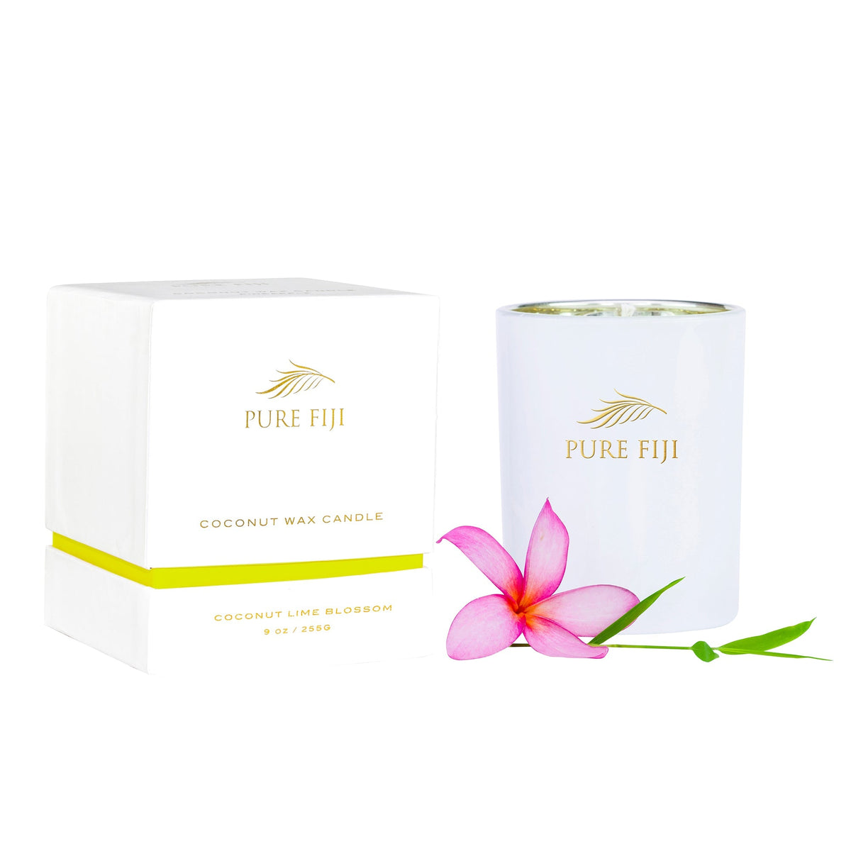 Pure Fiji Coconut Wax Candle (9oz/255ml)