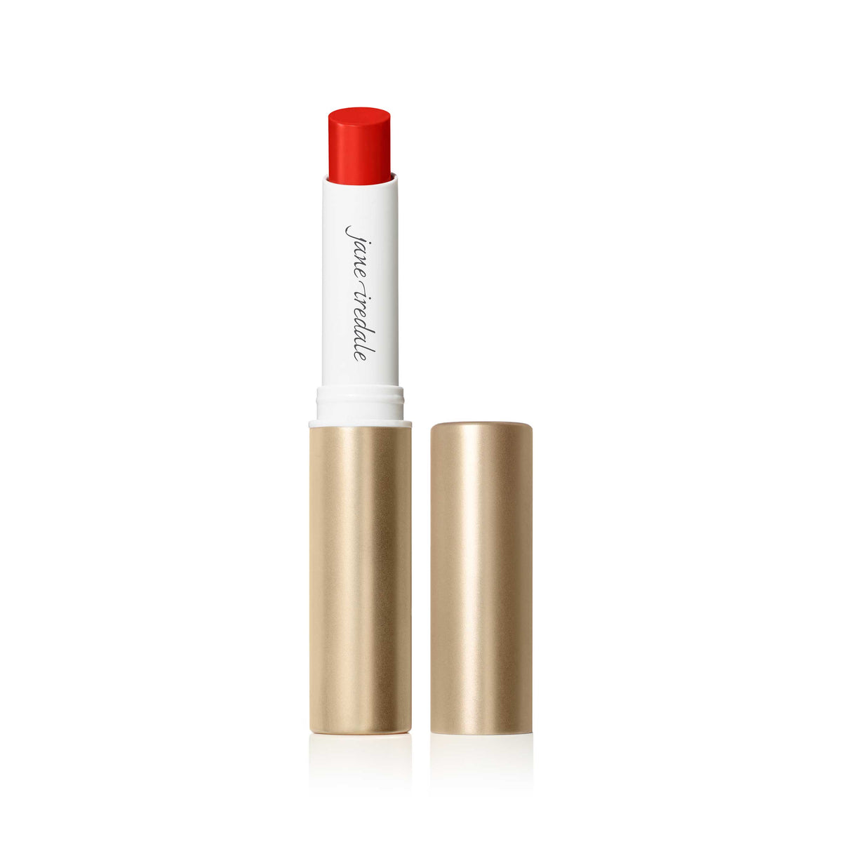 Jane Iredale ColorLuxe Hydrating Cream Lipstick, shade Poppy, tube