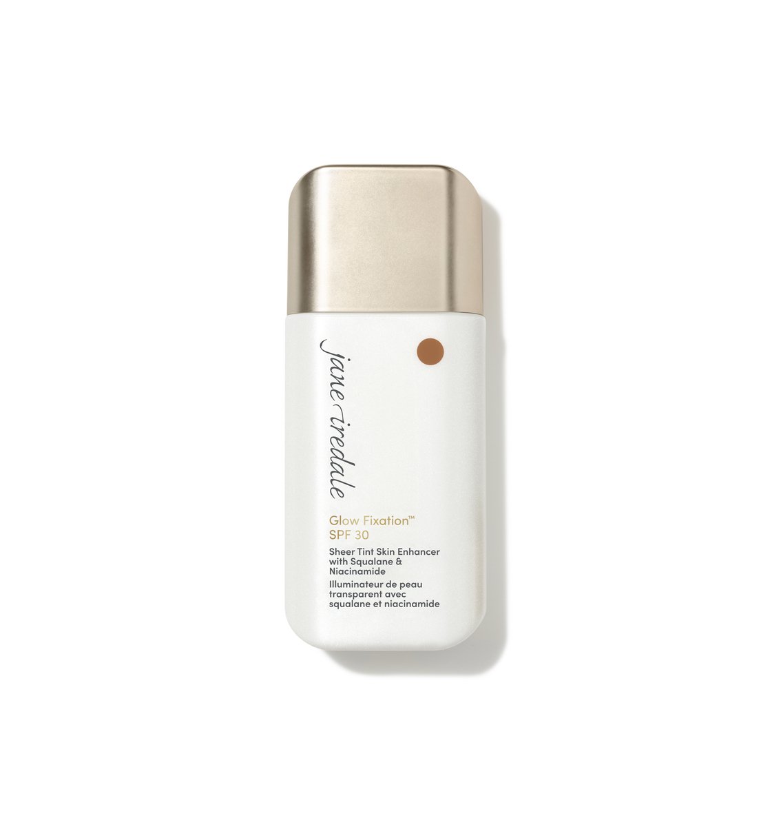 Jane Iredale Glow Fixation SPF 30 Sheer Tint, shade Medium to Medium Dark