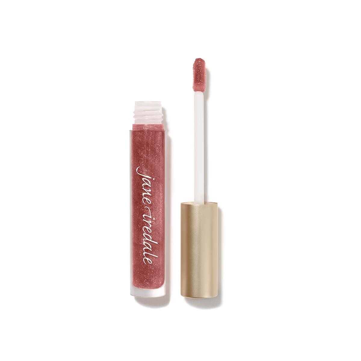 Jane Iredale HydroPure Hyaluronic Lip Gloss, shade Mocha Latte, tube