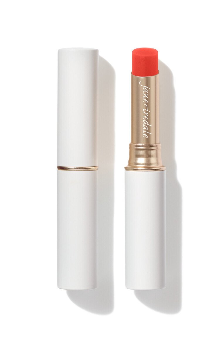 Jane Iredale Just Kissed Lip & Cheek Stain, shade Forever Red, tube