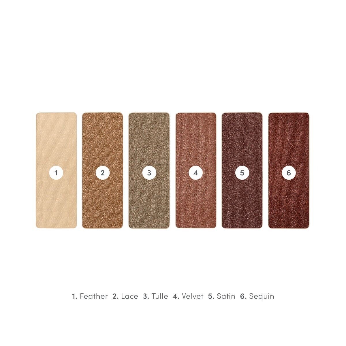 Jane Iredale PurePressed Eye Shadow Palette, shade Naturally Glam, tube