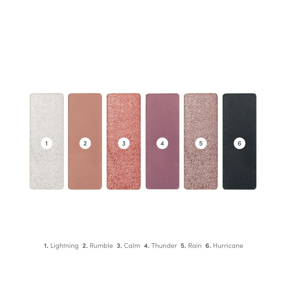 Jane Iredale PurePressed Eye Shadow Palette, shade Storm Chaser, tube