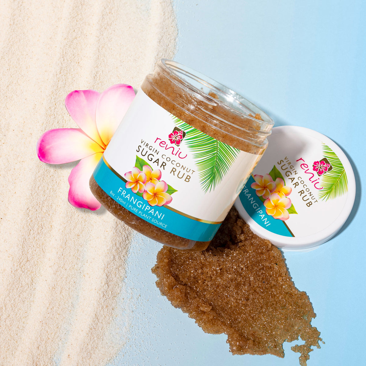 Pure Fiji Reniu Coconut Sugar Rub (8oz/235ml)