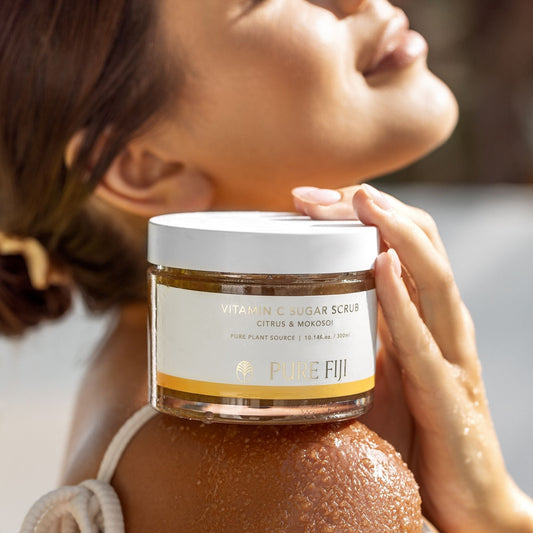 Pure Fiji Vitamin C Citrus & Mokosoi Sugar Scrub (10.14oz/300ml)