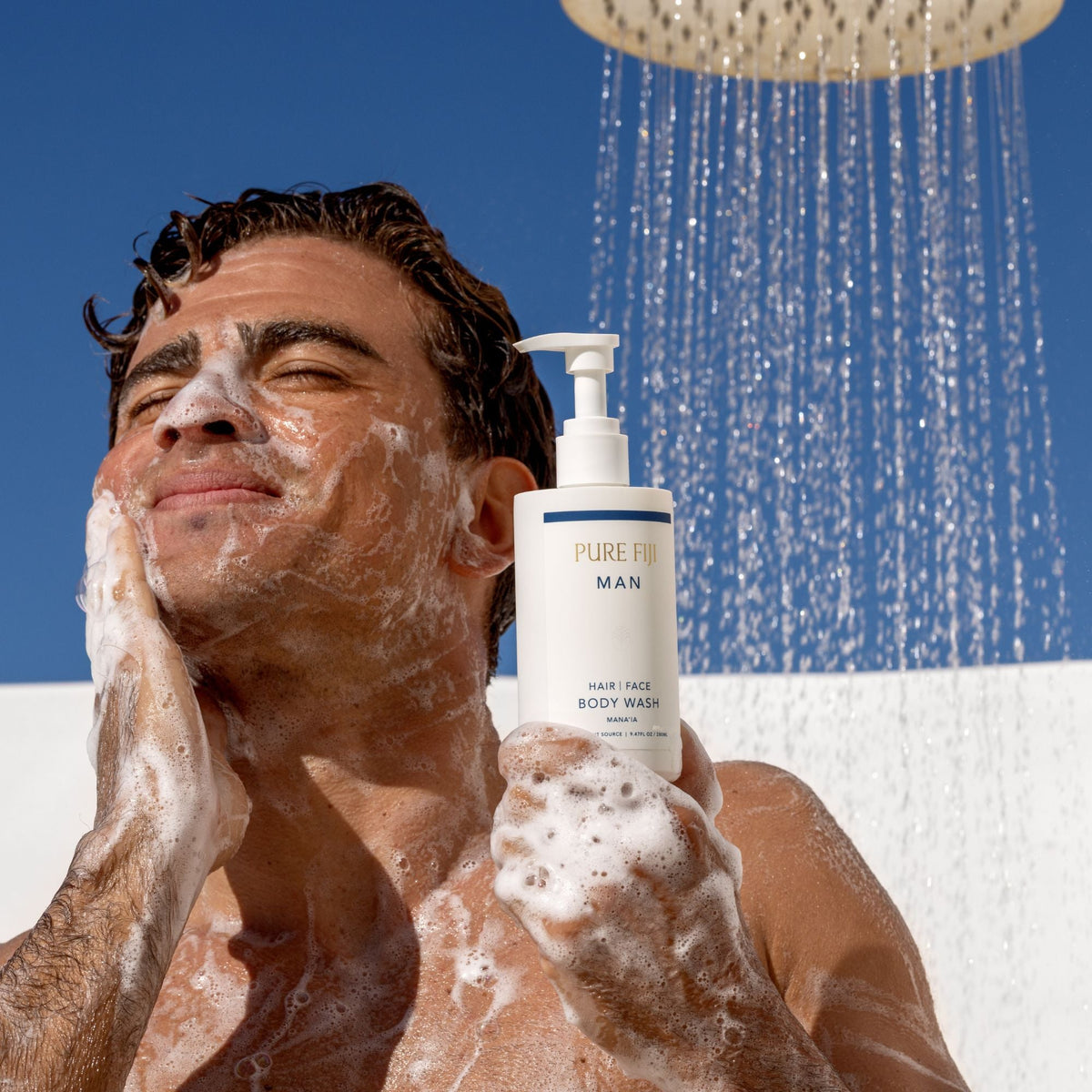 Pure Fiji MAN Hair Face & Body Wash (9.47oz/280ml)